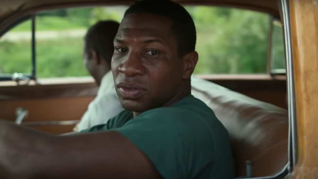 Jonathan Majors in a still from Lovecraft Country