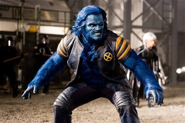 Kelsey Grammer as Beast in a still from the X-Men franchise 