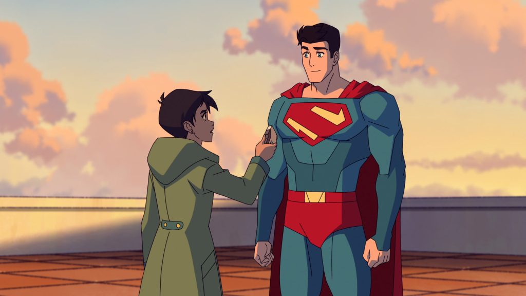 A still from My Adventures With Superman 