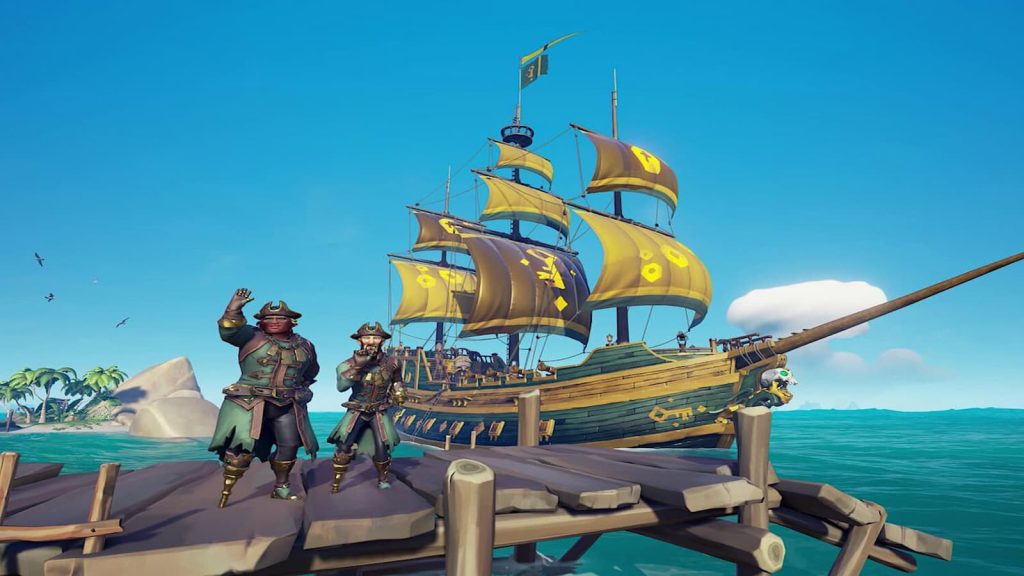 Sea of Thieves will witness a large group of pirates joining the game once the title debuts on the PS5.