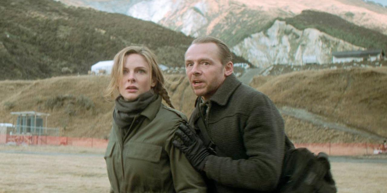 Simon Pegg and Rebecca Ferguson in the Mission: Impossible franchise