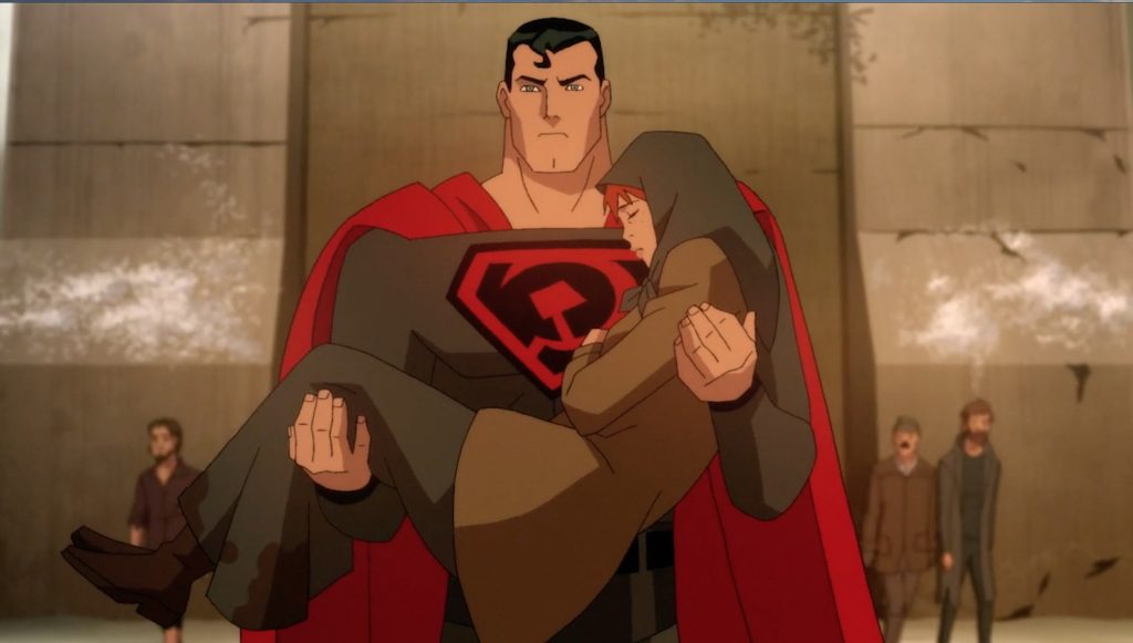 A still from Superman Red Son 