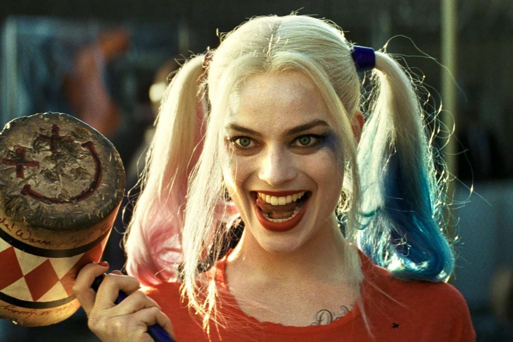 Margot Robbie in a still from Suicide Squad 