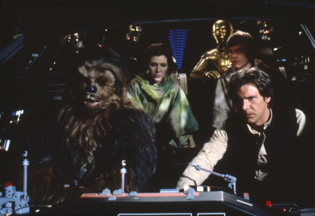 A still from Star Wars Episode 6: Return of the Jedi 