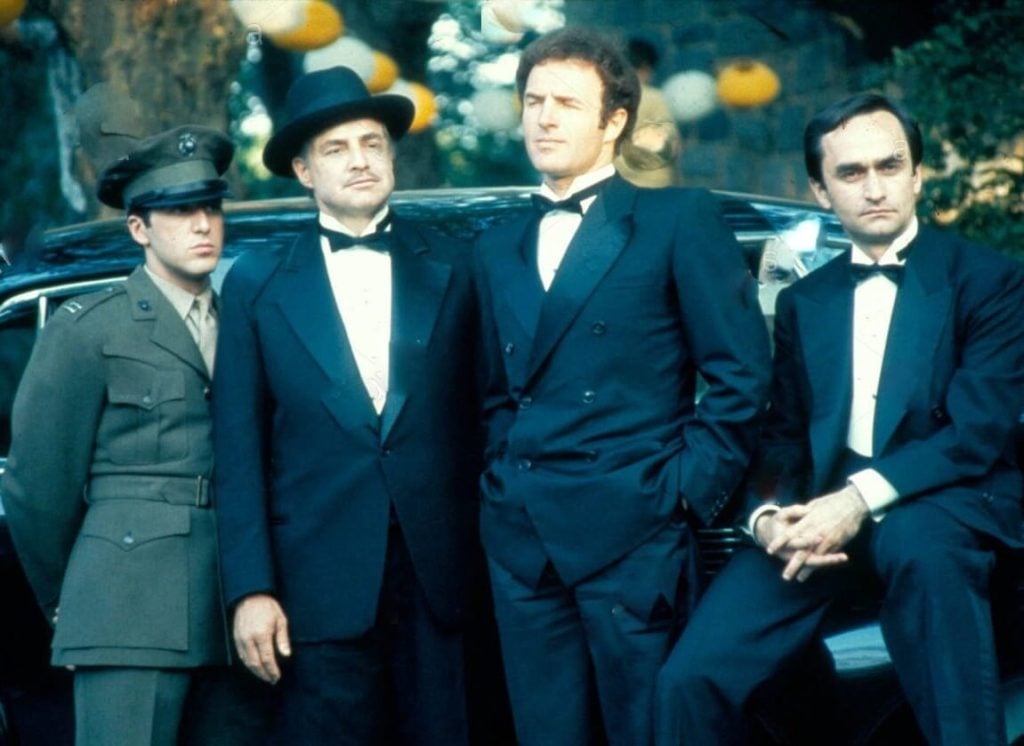 A still from The Godfather
