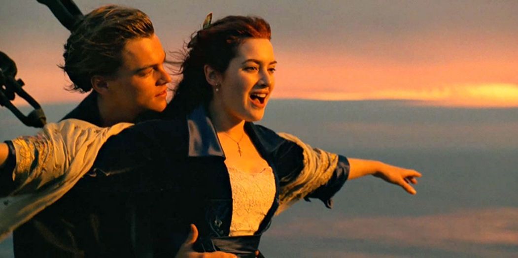 An iconic still from Titanic