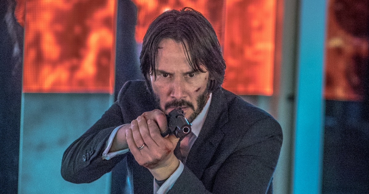 Keanu Reeves' mastery over guns and weaponry are impressive