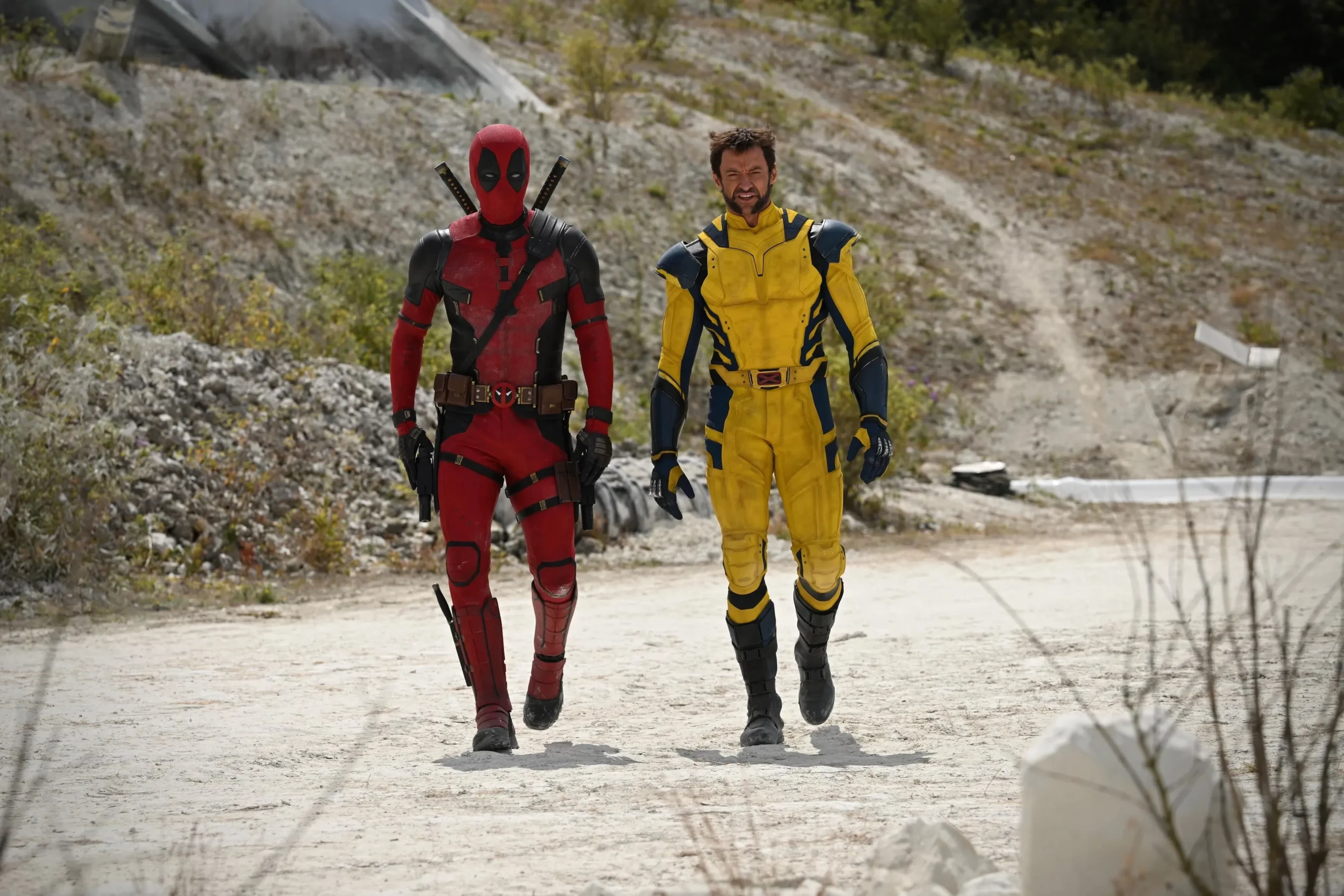 Ryan Reynolds' Deadpool and Hugh Jackman's Wolverine in Deadpool 3