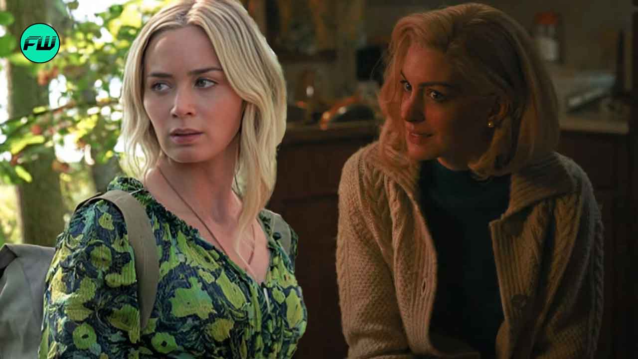 "You are so sexy in the movie it's crazy": Emily Blunt Was Troubled After Watching Anne Hathaway's Jaw Dropping Look in Eileen