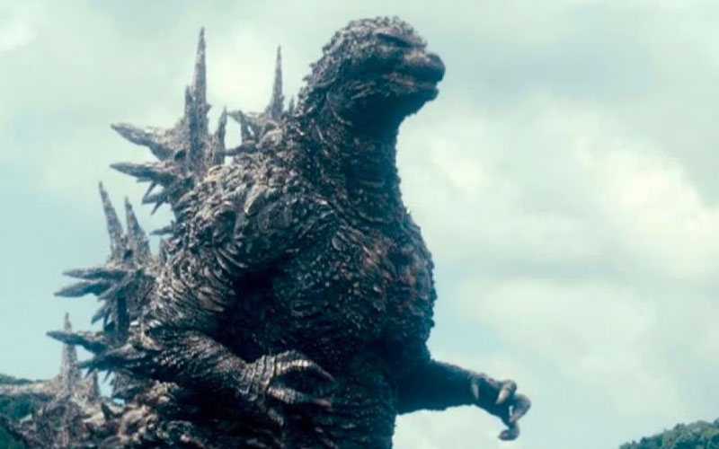 Godzilla preying